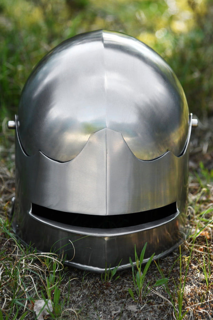Sallet med visir, ca. 1480, 2 mm (battle-ready)