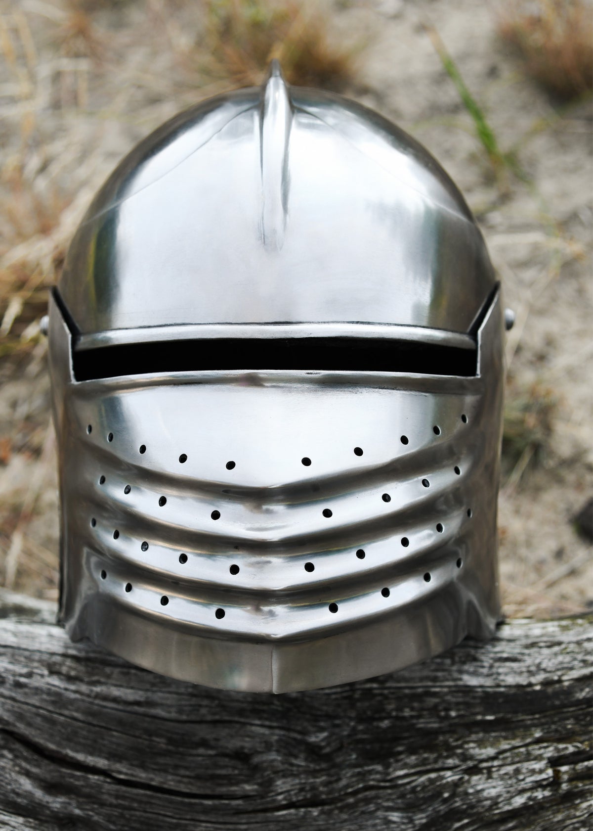 Blaasbalg sallet, ca 1490, 2 mm (battle-ready)