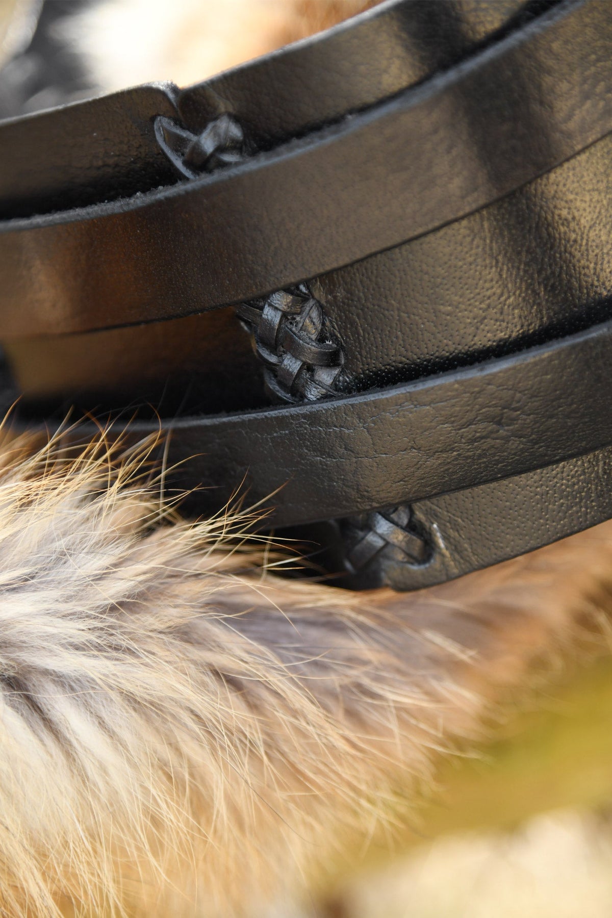 Medeltida bälte Elena, svart