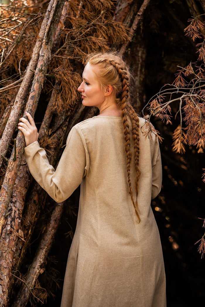 Viking dress Lina, natural