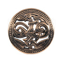 Broche redondo Haithabu, bronze