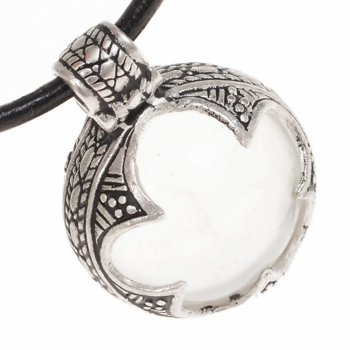 Vikinghanger bergkristal Gotland, XS, brons