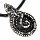 Amulette de serpent Gørding, 10e-11e siècle, bronze argenté