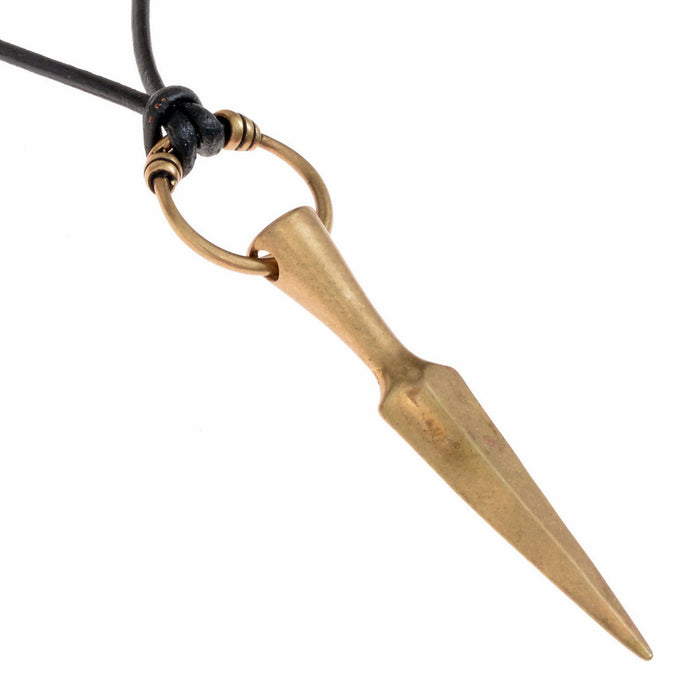 Vikinghanger speerpunt, brons