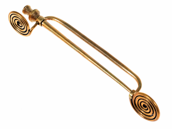 Epoca Bronzului-fibula cu arc de vioară, Rogaland, bronz