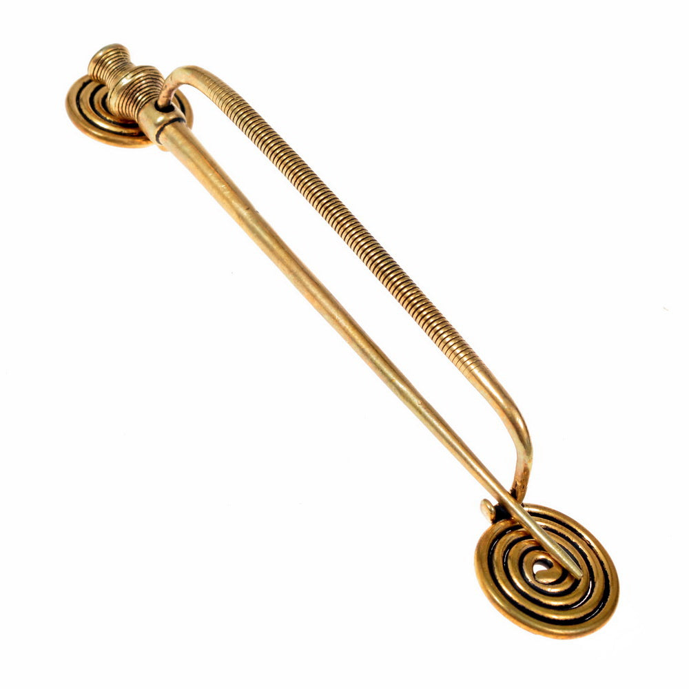 Epoca Bronzului-fibula cu arc de vioară, Rogaland, bronz