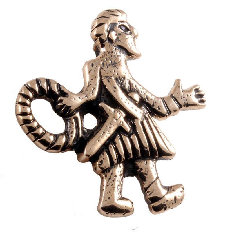 Andvari-amulet Daugmale, 10e eeuw, brons