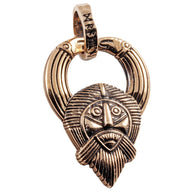 Amuleto de Odin com corvos Blakeney, século VII, bronze