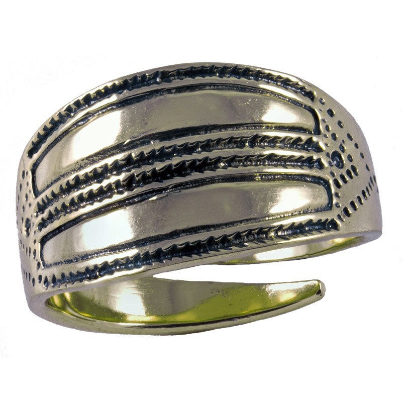 Bague Gotland, grande (taille 60-70), bronze