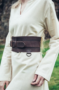Ceinture Viking Sigrid, marron foncé