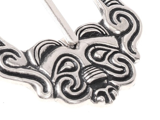 Vikinggesp Smolensk, 9e eeuw, verzilverd brons