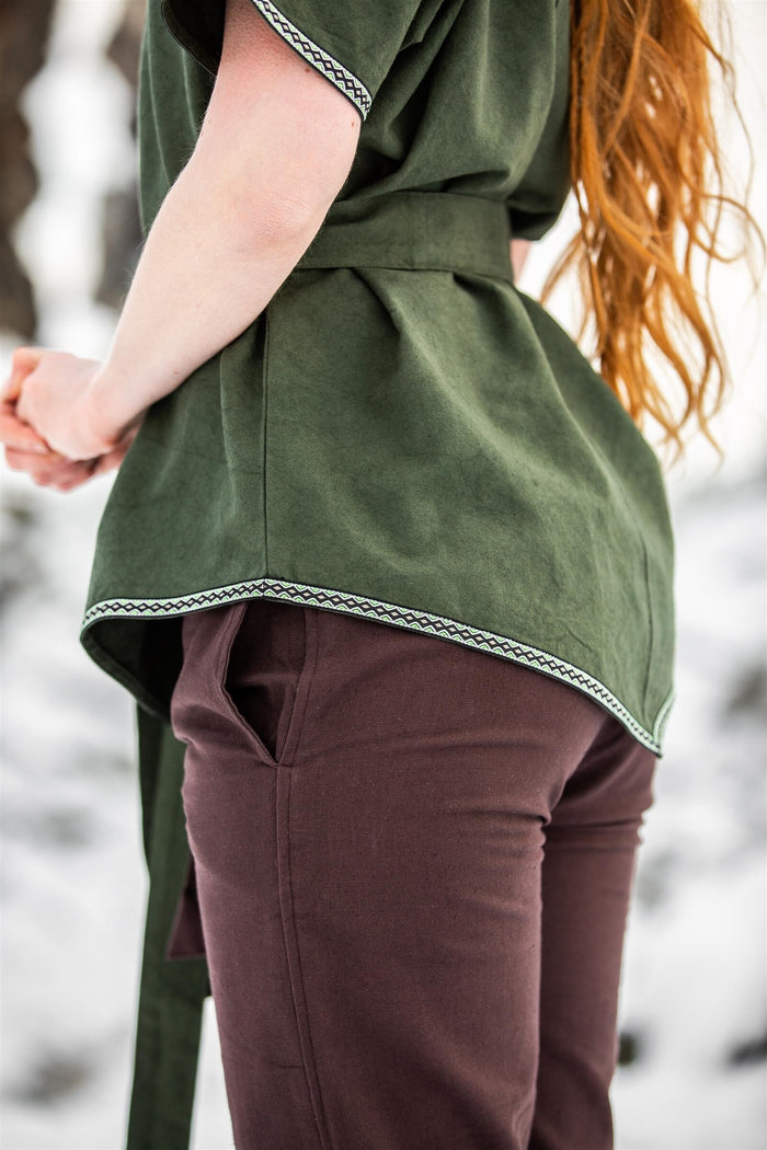 Tunika Walkirii Brynhild, zielona