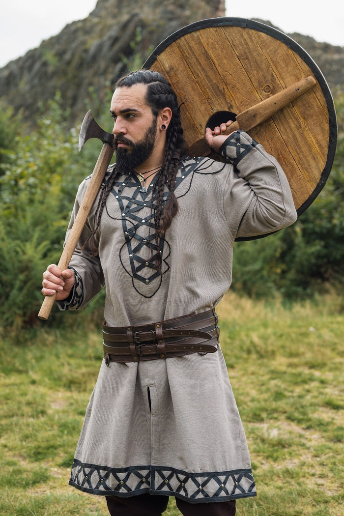Viking tunic Farulfr, sand