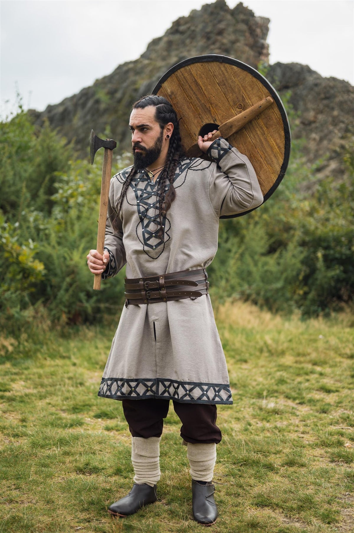 Viking tuniek Farulfr, zand